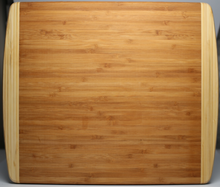 Load image into Gallery viewer, Bamboo Two-Tone Cutting Board
