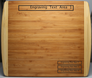 Bamboo Two-Tone Cutting Board