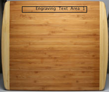 Load image into Gallery viewer, Bamboo Two-Tone Cutting Board
