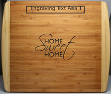Load image into Gallery viewer, Bamboo Two-Tone Cutting Board
