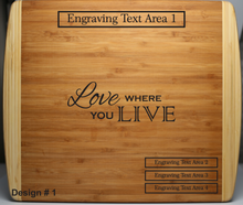 Load image into Gallery viewer, Medium Bamboo Cutting Board

