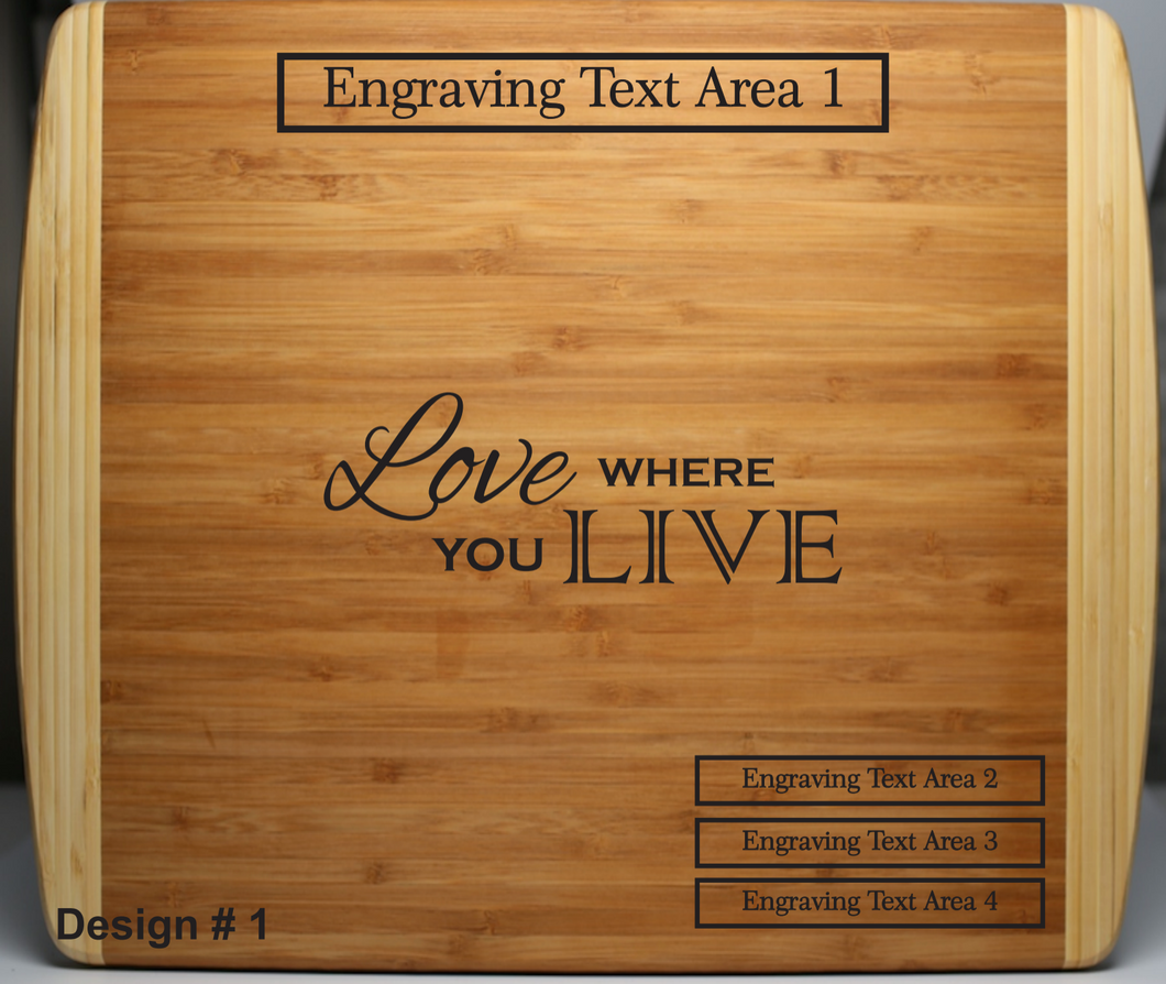Medium Bamboo Cutting Board