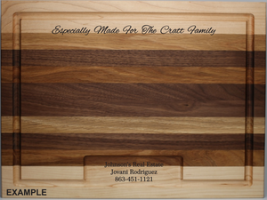 E7 Veteran Made Cutting Board