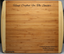 Load image into Gallery viewer, Medium Bamboo Cutting Board
