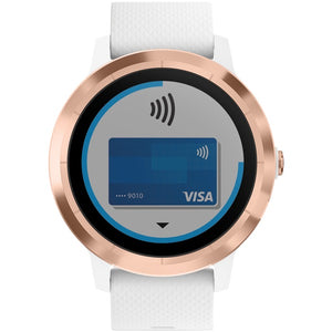 Garmin VivoActive 3 Rose Gold and White