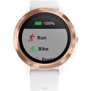 Garmin VivoActive 3 Rose Gold and White