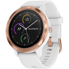 Load image into Gallery viewer, Garmin VivoActive 3 Rose Gold and White

