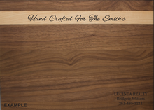 Load image into Gallery viewer, E6 Veteran Made Cutting Board
