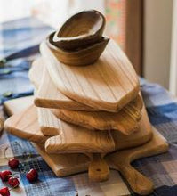 Load image into Gallery viewer, Natural Toon Wood Cutting Board
