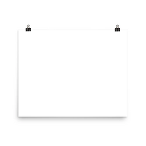 Enhanced Matte Paper Poster (in)