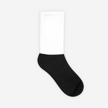 Load image into Gallery viewer, Black Foot Sublimated Socks
