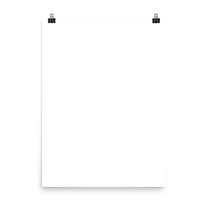 Enhanced Matte Paper Poster (in)