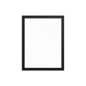 Enhanced Matte Paper Framed Poster (in)