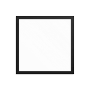 Enhanced Matte Paper Framed Poster (in)