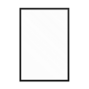 Enhanced Matte Paper Framed Poster (in)
