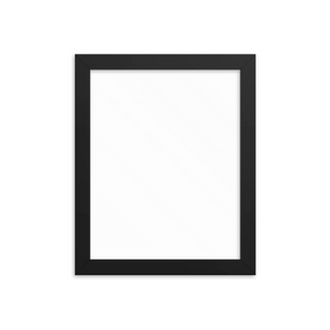 Enhanced Matte Paper Framed Poster (in)